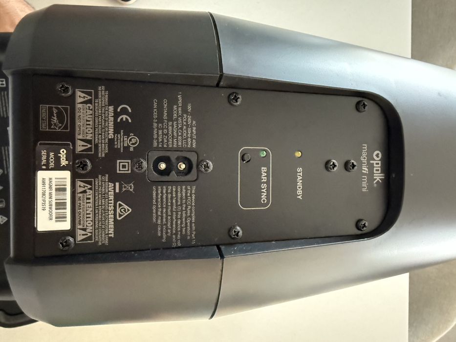 Soundbar + Sbuffer Polk