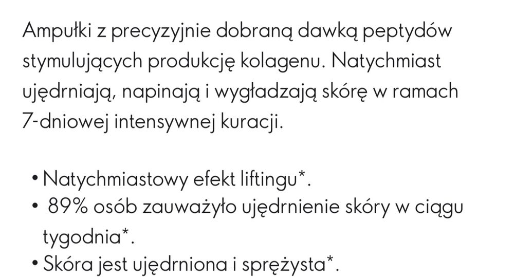 Peptydy Novage+ proceuticals Oriflame