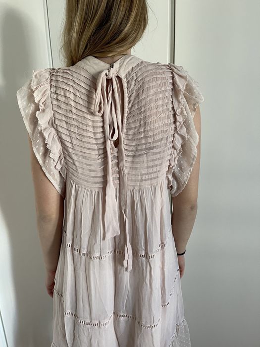 Vestido Mango M rosa