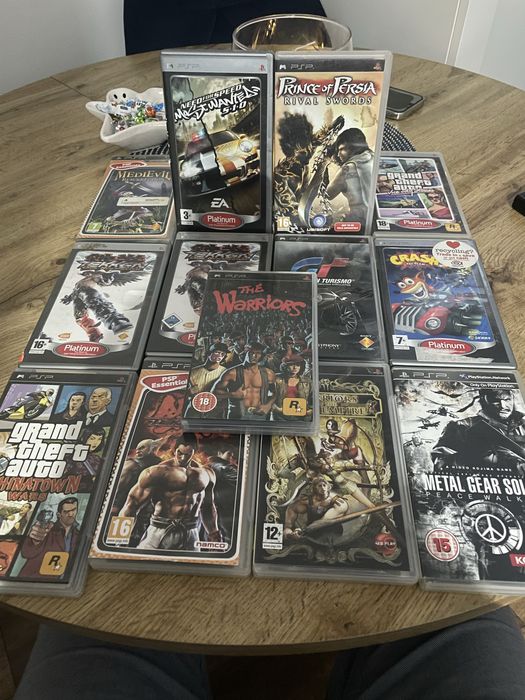 Gry psp zamienie za gry do nintendo