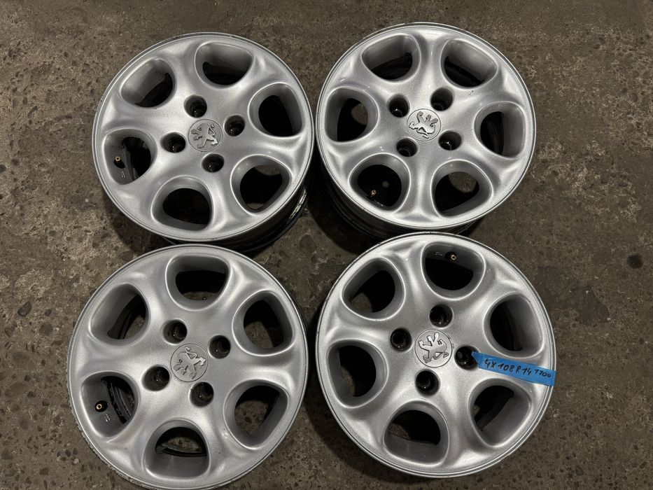 Диски 4/108R14 EТ25 5.5J ЦО65.1 Peugeot partner Citroen berlingo C4