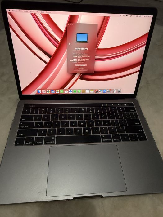 Macbook pro 13インチ　2017 MacBook Pro (13-calowy, 2017 r., dwa porty Thunderbolt 3