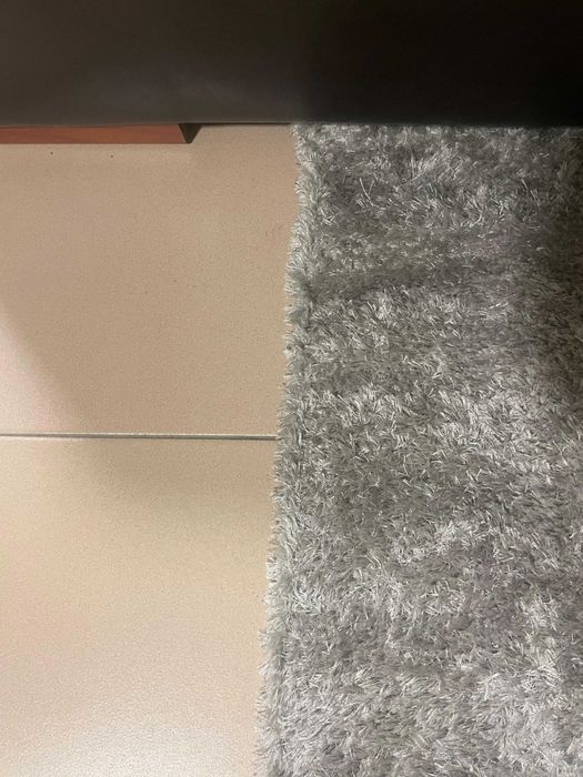 Tapete cinza prata 155x235
