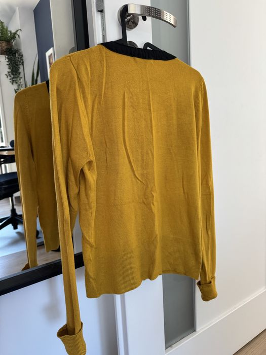Musztardowy sweterek, rozm S