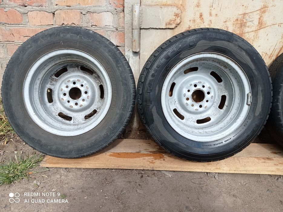 Стальные диски,колёса в сборе R13.ВАЗ 4×98