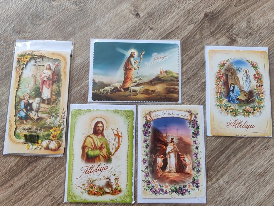 Kartki świąteczne Alleluja