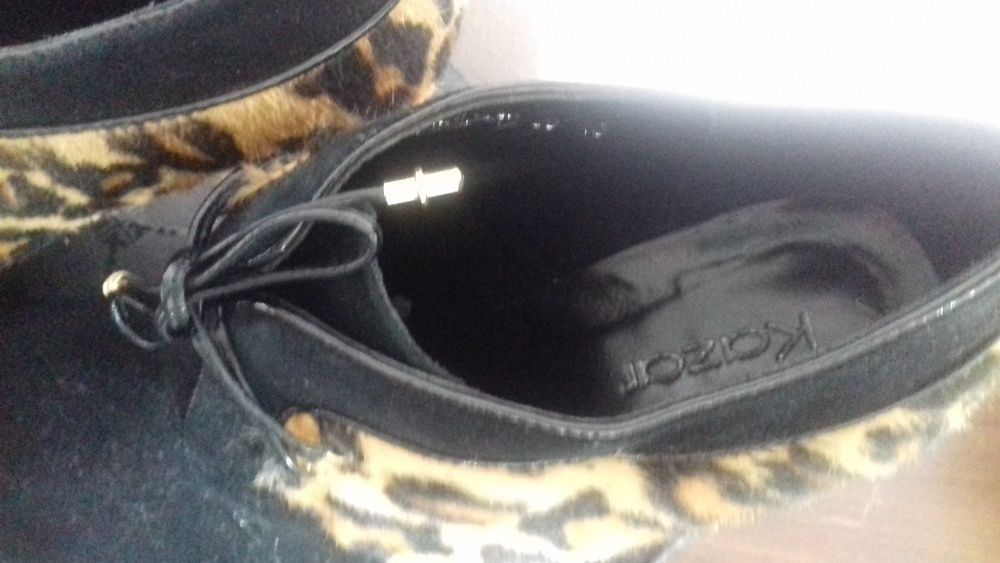 Kazar buty wysoki obcas.