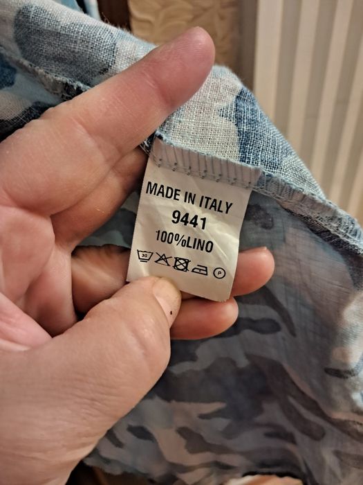 Платье туника большой размер лен