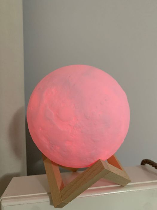 Lua de LED várias cores