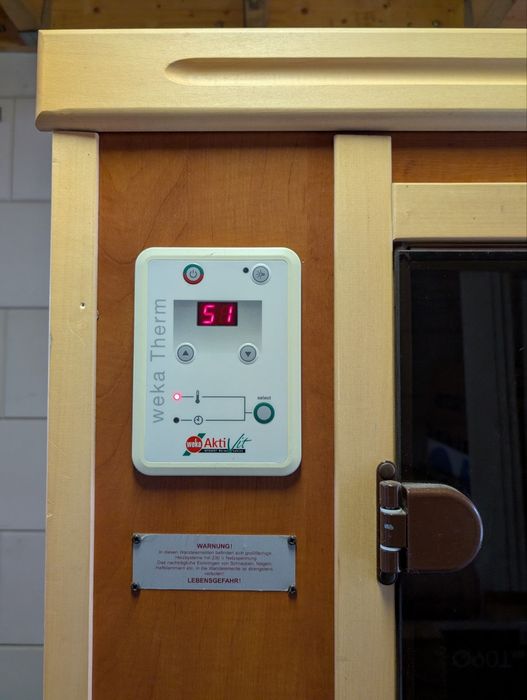 Sauna infrared/ fińska 2 osobowa weka therm niemiecka