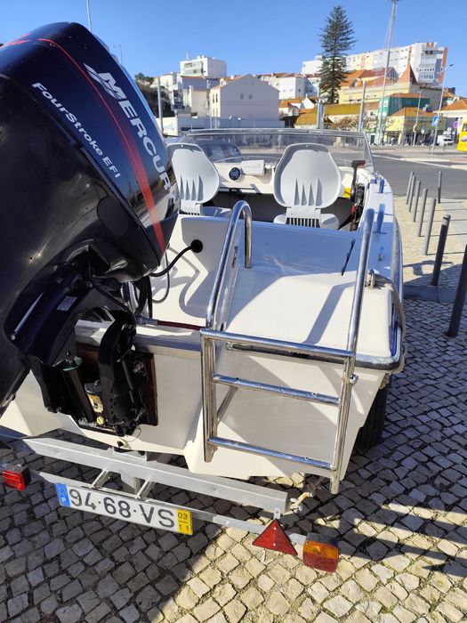 Riamar 430 LX c/ Mercury 50 hp ( injeção ) 4 tempos