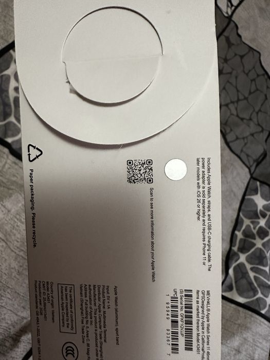 смарт годинники apple watch series 11, 46 mm
