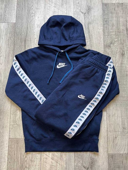 ОРИГІНАЛ! Костюм Nike Club Fleece Graphic Hooded S M L XL | DM6838-410