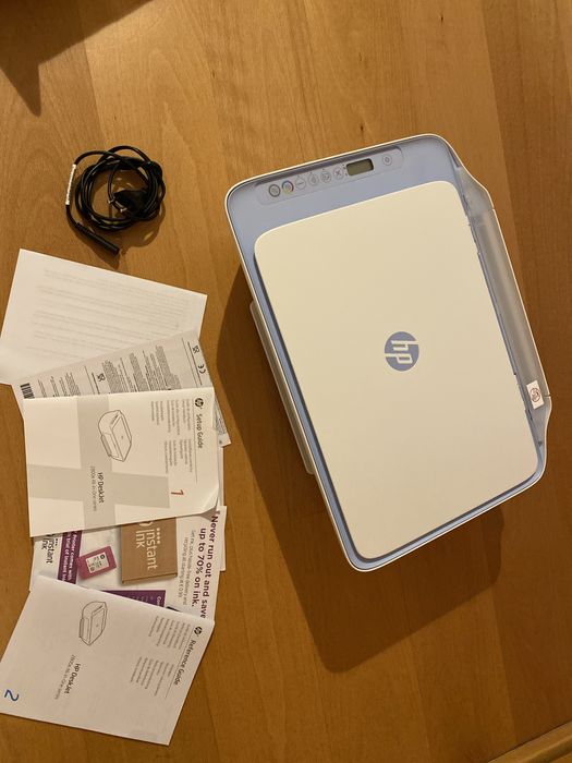 Impressora HP Deskjet 2822e, nova e embalada (Jato de Tinta - Wi-Fi)