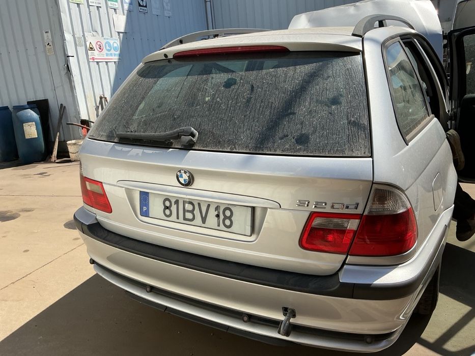 Cortina  da mala completo BMW e46 320 D ANO 2002