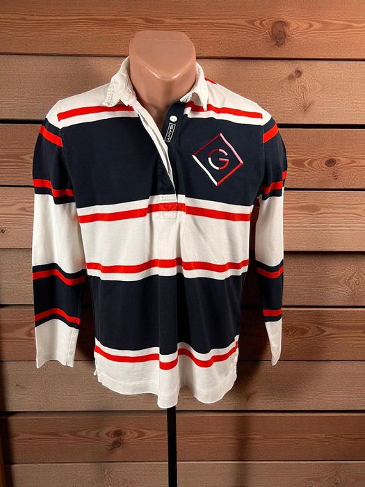 GANT roz. S męska koszulka polo z długimi rękawami