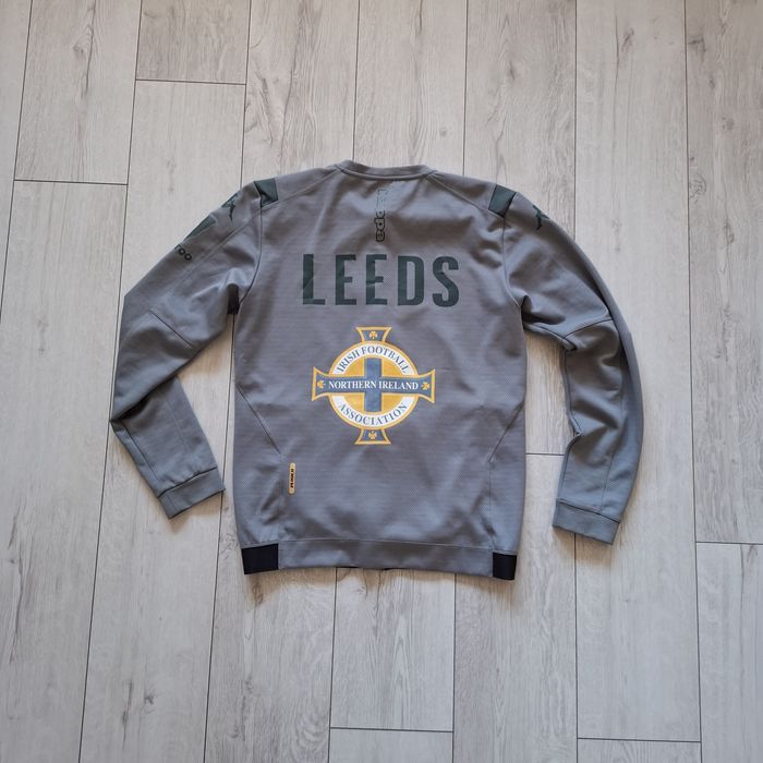 Bluza Kappa Leeds United M L 100-lecie Centenary 1919–2019 szara  lego