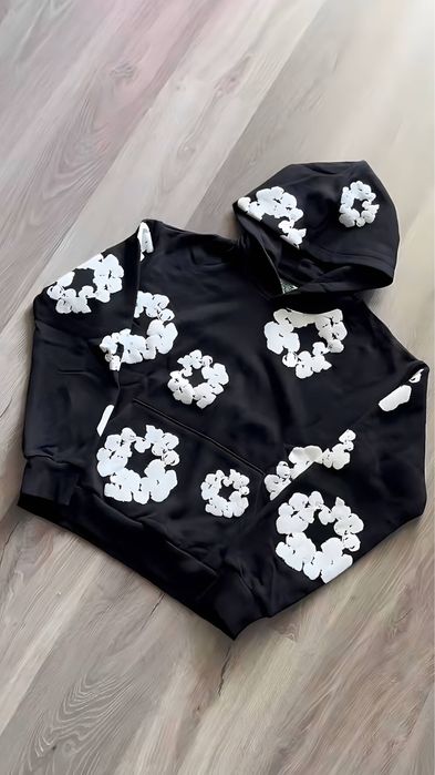 sweatshirt Denim Tears Preto e Branco