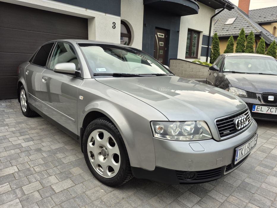 Audi A4 B6 1.8 Turbo 150 Quattro 4x4 LPG  Klima 6xPoduszka Grzane Fotele Esp Komputer Alufelgi