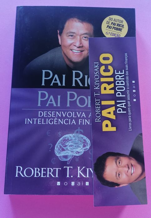 Pai rico,pai pobre-NOVOS-Cada livro 9,50€-Portes grátis-Ler descrição
