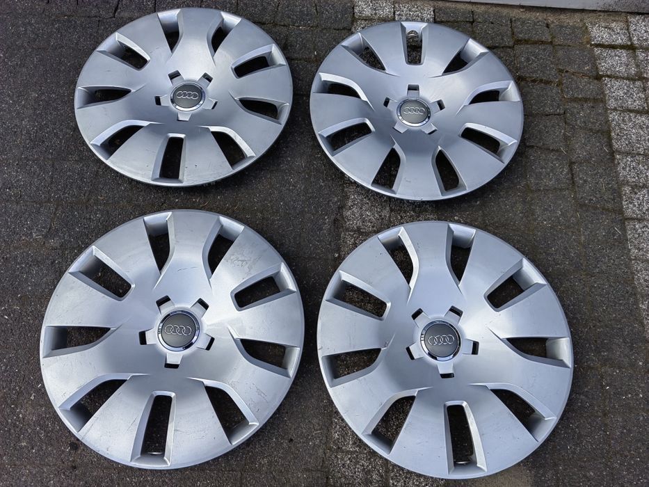 16 Kołpaki Audi 16" Oryginalne komplet 8K0 2008- A4 A6 A3