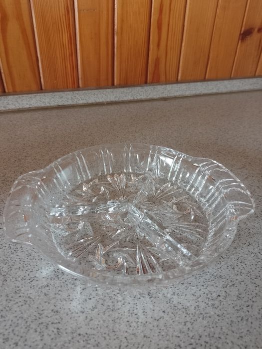 Salaterka kryształ 3 dzielna