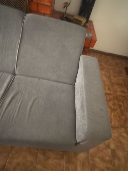Sofa tecido 3 lugares Oportunidade Unica