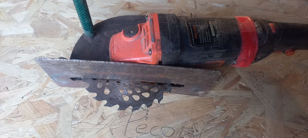 Защита з ручками для болгарки