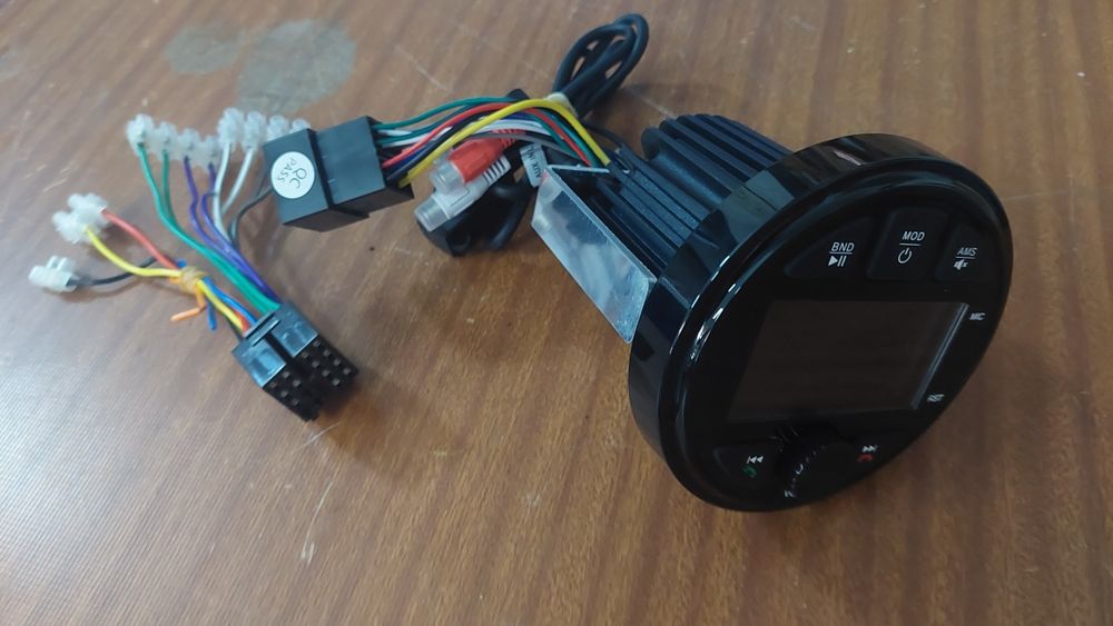 Rádio FM Bluetooth USB para barco