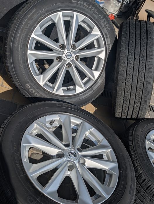 Диски легкосплавні + шини 5x114.3 R17 225/60 Nissan кашкай рог Koleos
