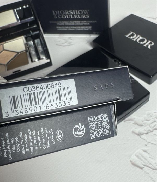 Тіні для повік Dior 649