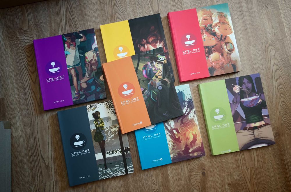 Café Salé, CTSL.NET Vol 1-7 Artbook