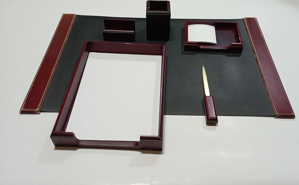 Настільний набір для керівника (6 предметів). Дерево