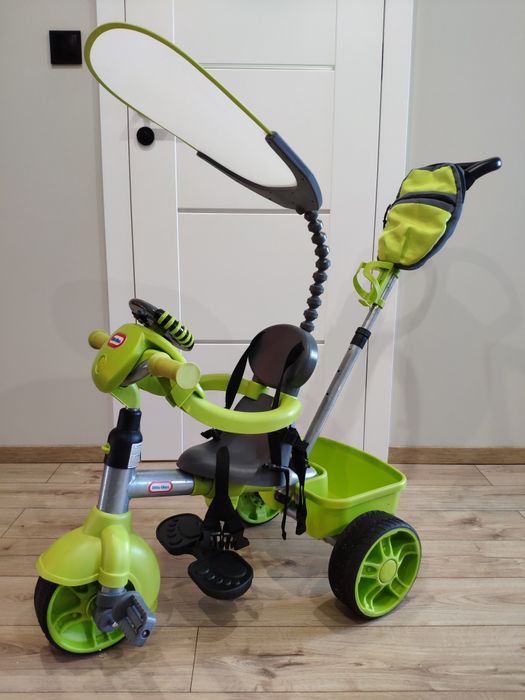 Rowerek trójkołowy Little Tikes 4w1 zielony