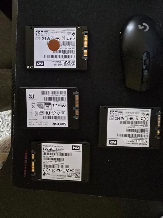 SSD 2.5" Wester Digital 99% життя Samsung  SanDisk  Micron Crucial Del