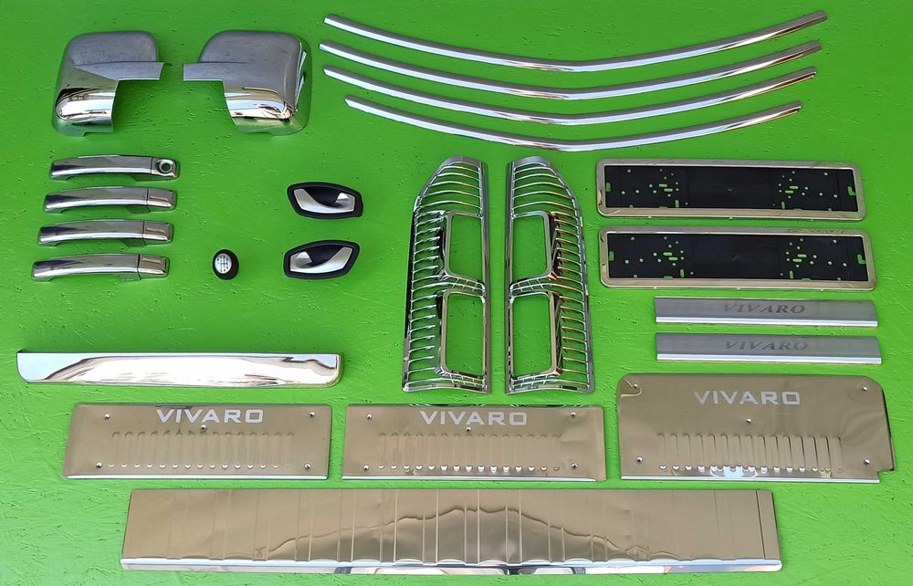 Хром Декор накладки на Опель Виваро Opel Vivaro 15-19р