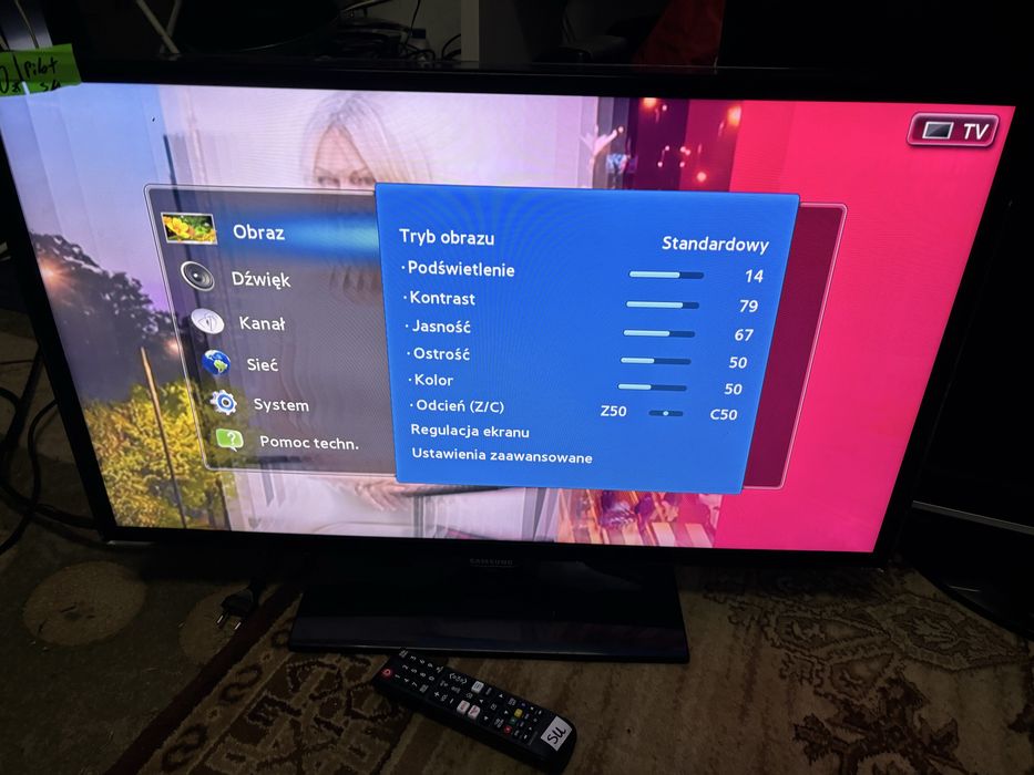 Telewizor led Samsung 32 cale z pilotem