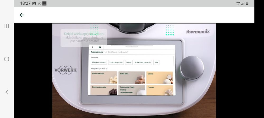Thermomix TM6 kolor biały , gwarancja 2 lata