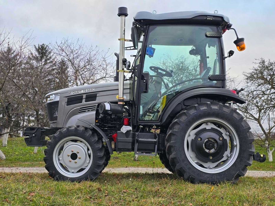 Мінітрактор трактор із заводською кабіною СКАУТ ТЕ-504СRX євронавіска