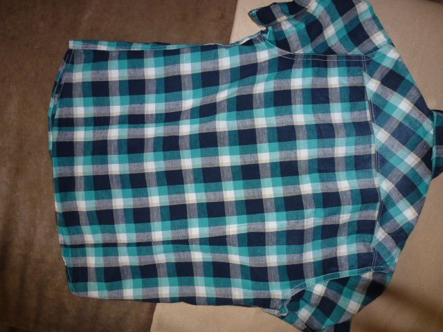 SCOTCH&SODA koszula oryginalna krótki rękaw kratka roz. S
