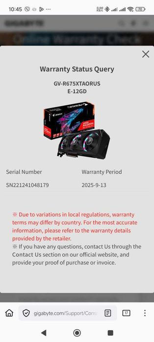 Відеокарта AORUS  RX 6750 XT ELITE 12G офіційна гарантія