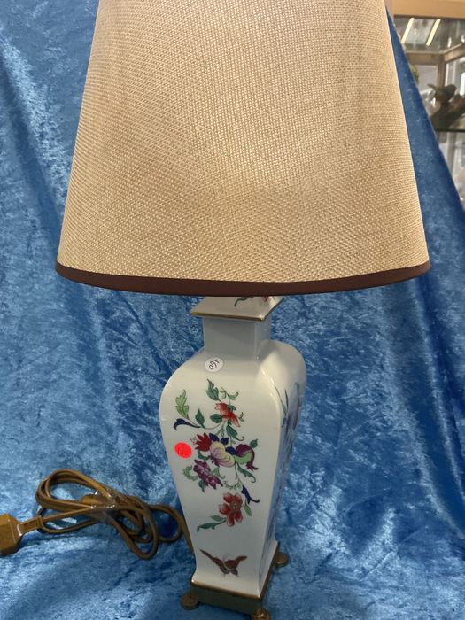 CANDIEIRO vista alegre samatra alt,31 cm com abajur 47 cm