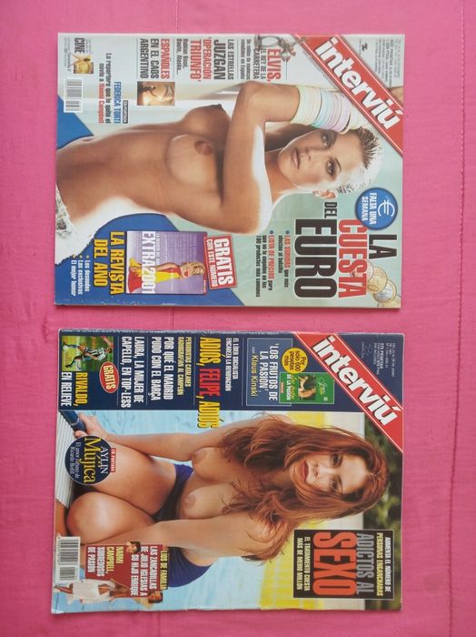 16 Revistas INTERVIÚ  (diversas)