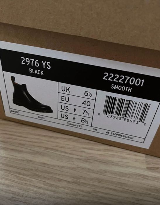 Nowe Sztyblety Dr. Martens - model 2976 black