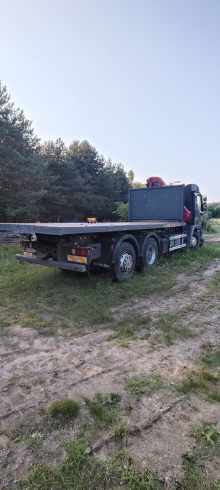 Mercedes Actros MP1 HDS  hakowiec platforma