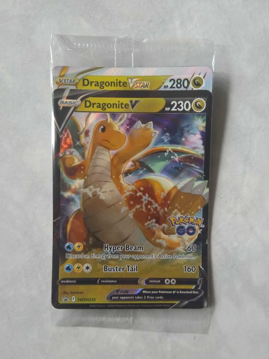 Dragonite V e Vstar swsh235 swsh236 e Premier Ball Deck Holder