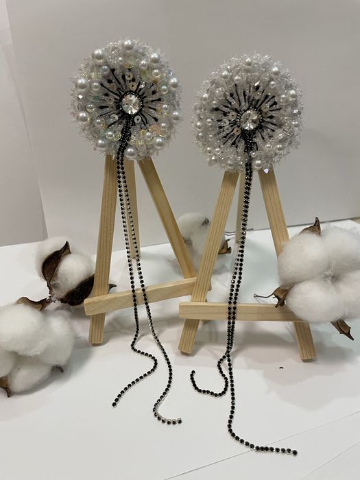 Брошка «кульбаба»