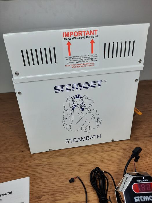 generator pary STCMOET do łaźni parowych i saun domowych Nowy