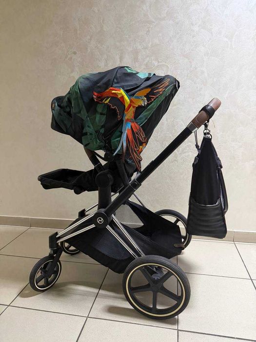 Коляска Cybex priam шасси rose gold 2 в 1