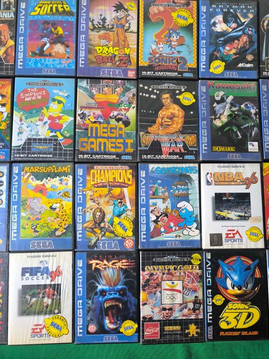 Lote Jogos Sega Mega Drive